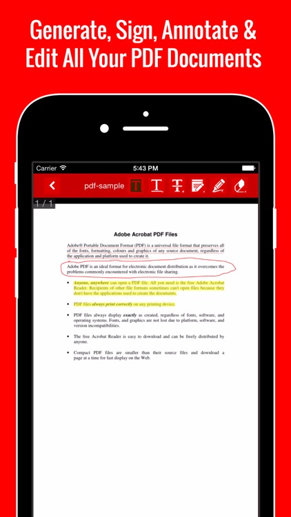 PDF Reader & Editor - Annotate, Sign & Edit PDFs