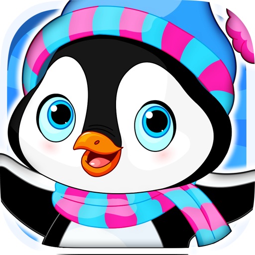 Arctic Penguin Monty in the Frozen Ice Cream Club Hunt Free Game icon