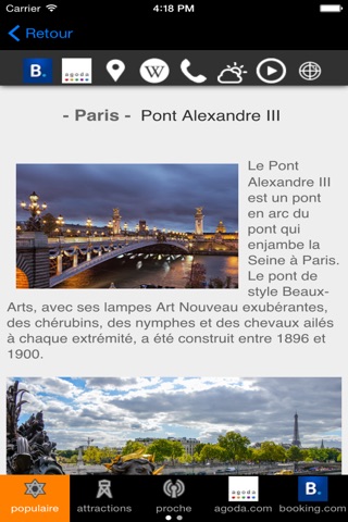 Guide de Voyage Paris Tristansoft screenshot 4