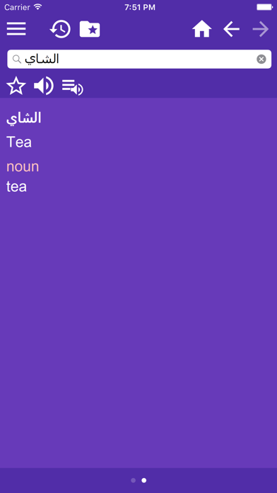 قاموس متعدد اللغات العربية screenshot 3