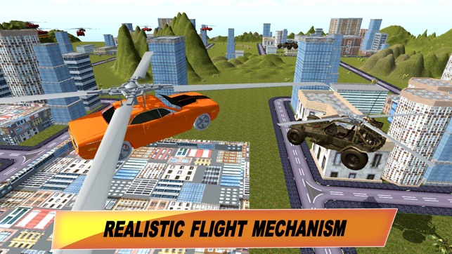 Flying Car War Simulator: Robot Driving Games(圖4)-速報App