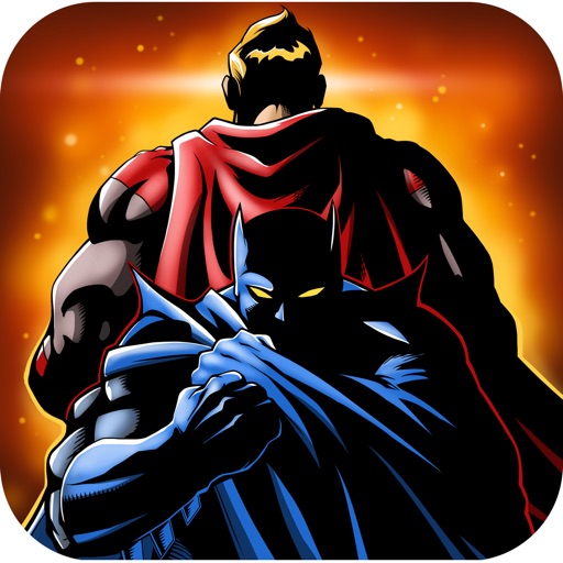 Create Your Own DarkHero VS SuperHero Comics Hero Icon
