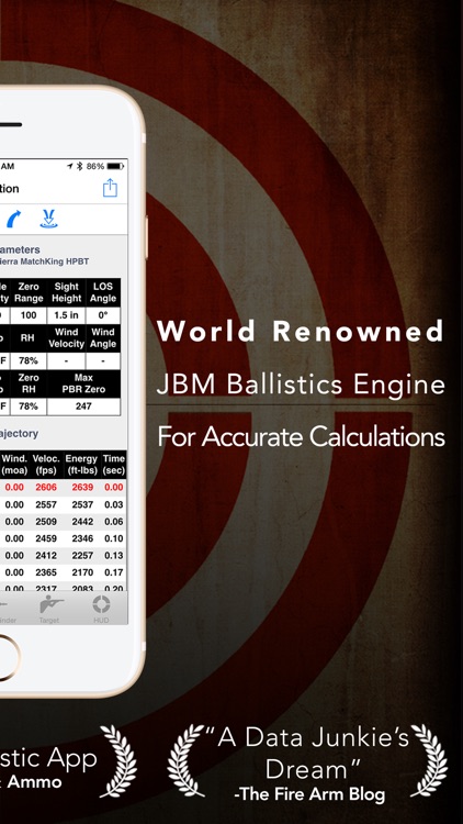 Ballistic Advanced: JBM Ballistics Calculator screenshot-0