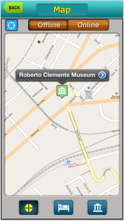 Pittsburgh Offline Map Travel Explorer