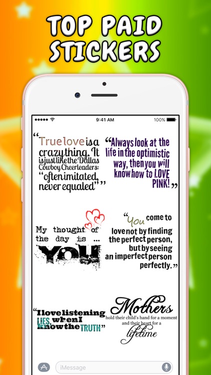 Love Quotes Stickers! screenshot-4