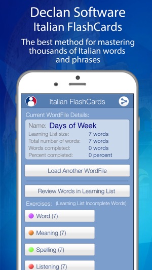 Learn Italian Audio FlashCards(圖1)-速報App