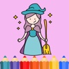 Fairy tale Coloring Pages game for kids