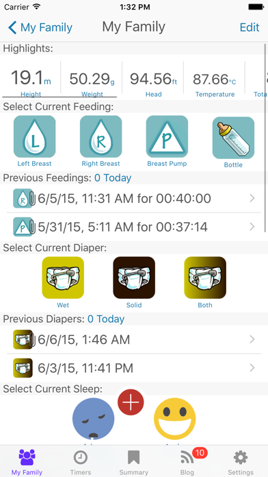 Basic Baby - feed, medical log and track screenshot 3
