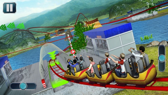 Theme Park Roller Coaster Ride(圖2)-速報App