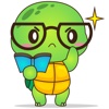 Pura the funny turtle 4 for iMessage Sticker