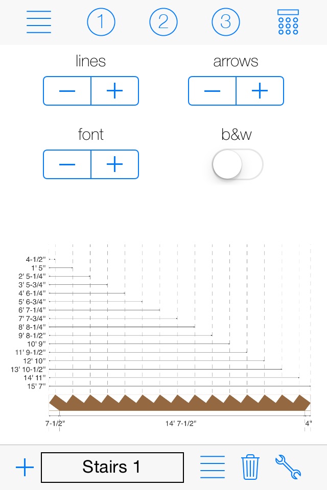 Stair Calc Pro screenshot 3