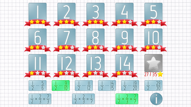 Multiplying Fractions Math Trainer(圖5)-速報App