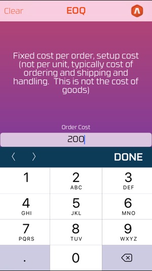 Economic Order Quantity(圖3)-速報App