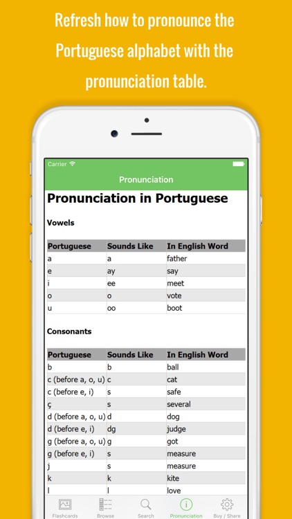 Portuguese Flashcards with Pictures Lite