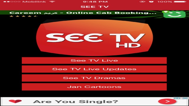 SEE TV Live Streaming in HD(圖4)-速報App