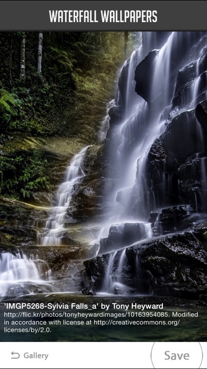 Waterfall Wallpaper screenshot-3
