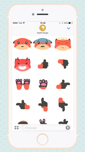 Foxy Fox Emojis(圖2)-速報App