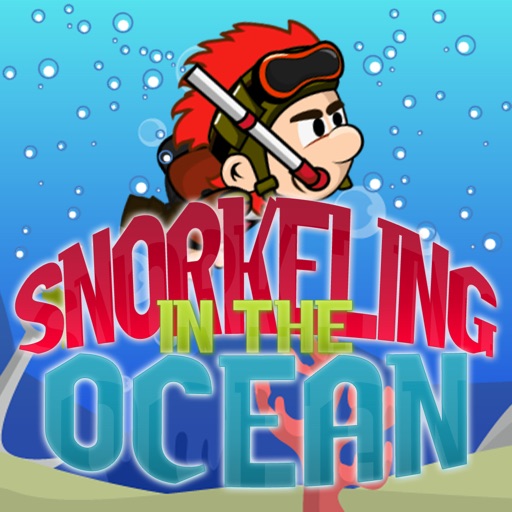 Snorkeling In The Ocean Icon