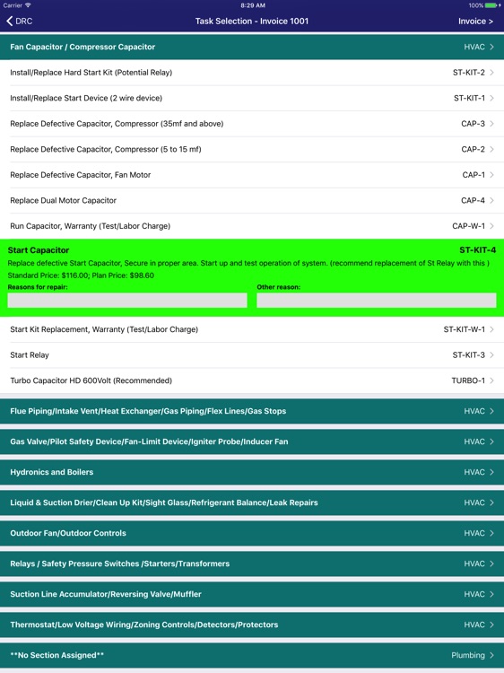 Customer Friendly Pricing Mobile