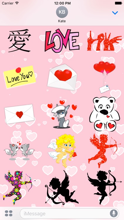 I Love You • 100 stickers for iMessage screenshot-3