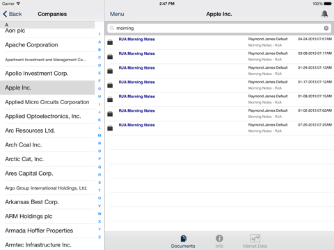 Raymond James Equity Research screenshot 2