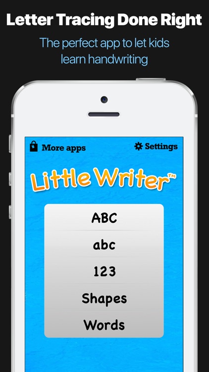 Little Writer Tracing App: Trace Letters & Numbers screenshot-0