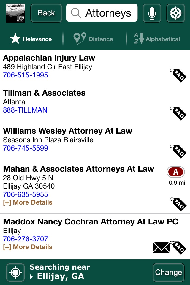 Appalachian Directory & Guide screenshot 3