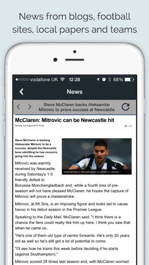 Sport RightNow - Newcastle Edition(圖2)-速報App