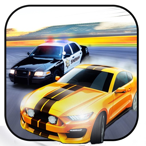 The Amazing Police Car Run 3D: Car Chase Game Icon