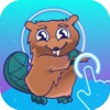 Space Beaver: Fast reaction game with gesture