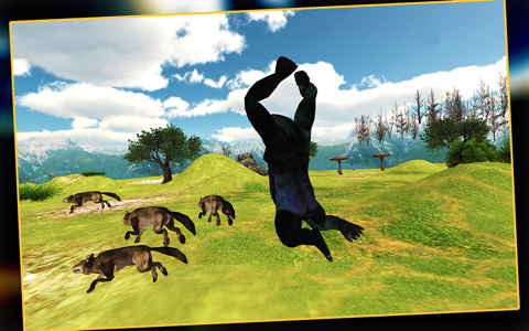 Bigfoot Yeti Gorilla Rampage screenshot 3