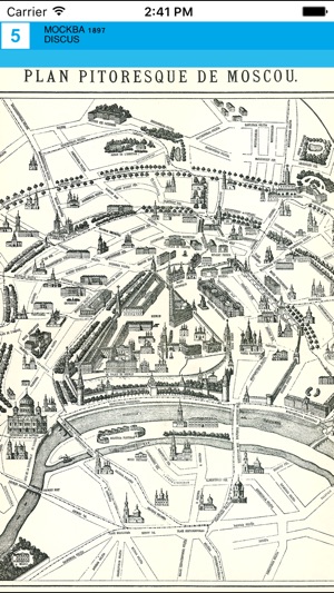 Moscow (1897). Historical map.(圖5)-速報App