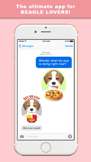 BeagleMoji - Stickers & Keyboard for Beagle Dogs(圖2)-速報App