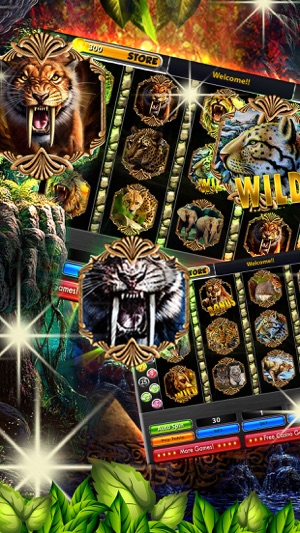 Royal Smilodon Slots: Carnivores Slot Machines Fun(圖2)-速報App