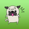 Snoopy The Cute PUG Stickers