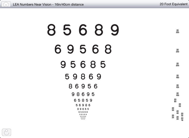 Near/Distance Vision Screening & Testing screenshot-3