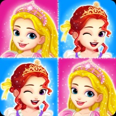 Activities of Princess matching pairs games for girls