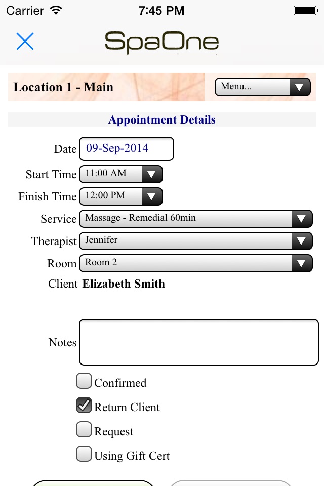 SpaOne WebConnect screenshot 3