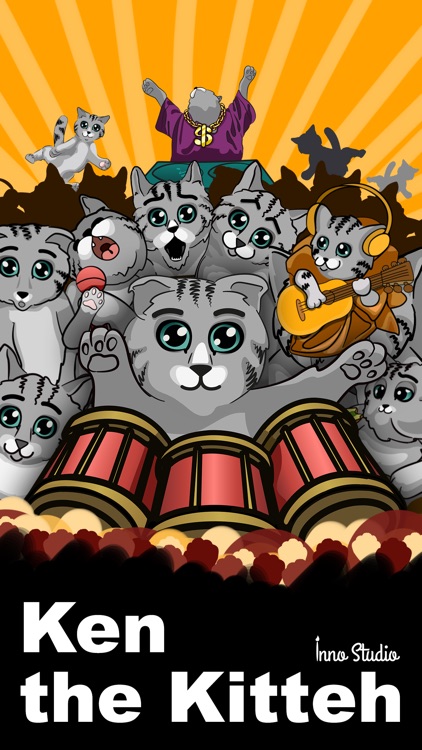 Ken the Kitteh - Animated Stickers