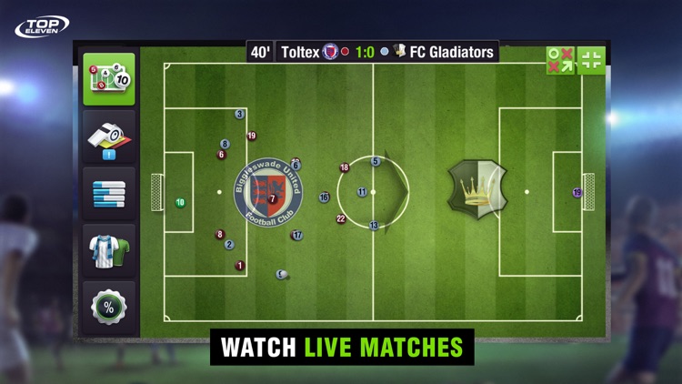 Top Eleven 2017 - Be a Soccer Manager screenshot-0