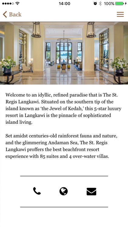 The St. Regis Langkawi