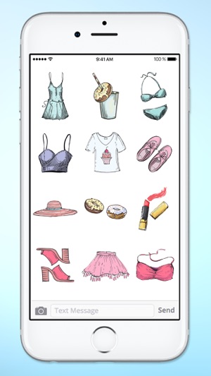 Stylish Girl Beauty and Fashion Sticker Pack 2(圖3)-速報App