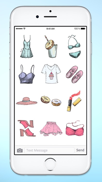 Stylish Girl Beauty and Fashion Sticker Pack 2