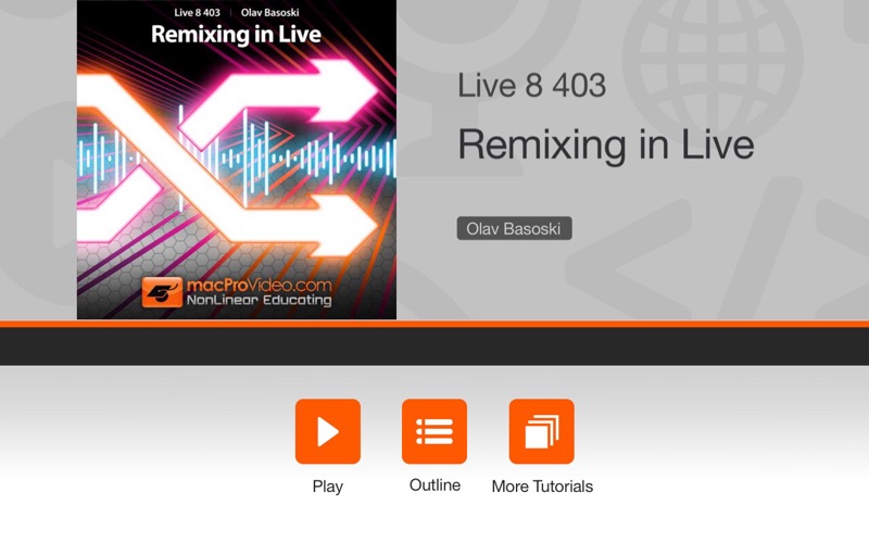 Course For Live 8 Remixing thumbnail 1