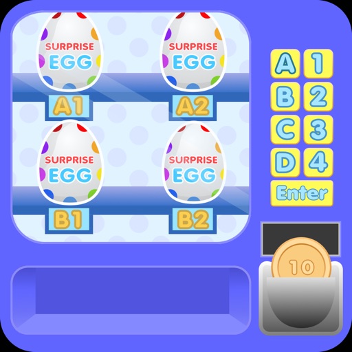 Surprise Eggs Vending Machine iOS App