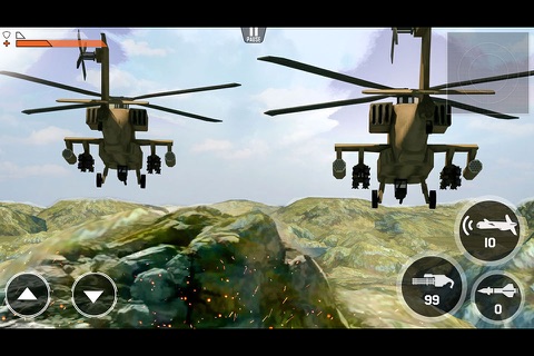Military Helicopter Air Strike - Shooting War Game screenshot 4