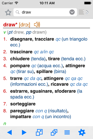 Lingea English-Italian Advanced Dictionary screenshot 2