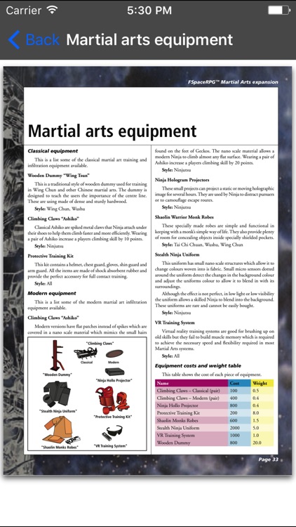 FSpace Roleplaying Martial Arts v1.1 screenshot-3
