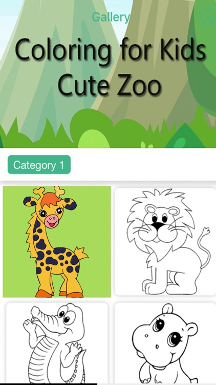 Download Coloring for Kids Cute Zoo by Aduldet Wongngam