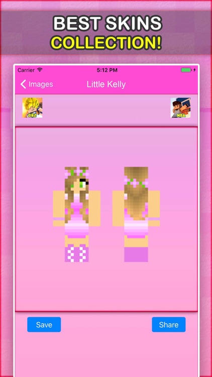 Little Kelly Skins For Minecraft Pocket Edition PE